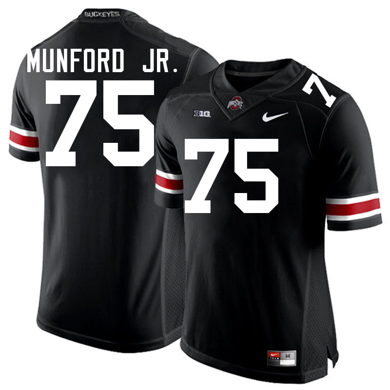 Thayer Munford Jr. Ohio State Buckeyes Jersey College Football Uniforms-Black